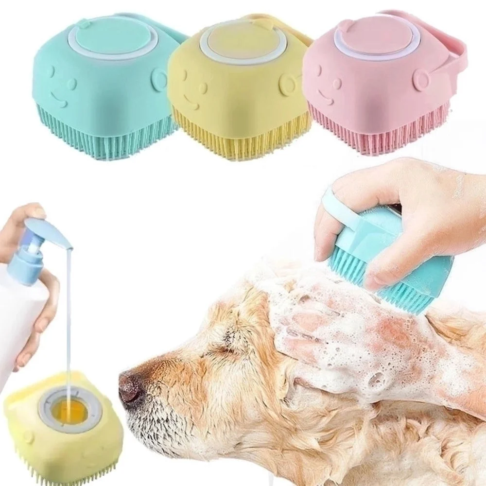 Silicone Dog Bath Brush